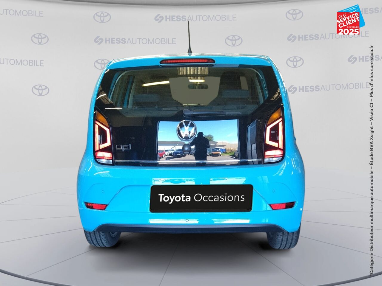 Véhicule d'occasion VOLKSWAGEN UP 1.0 65CH BLUEMOTION TECHNOLOGY UNITED 5P chez Renault Sélestat