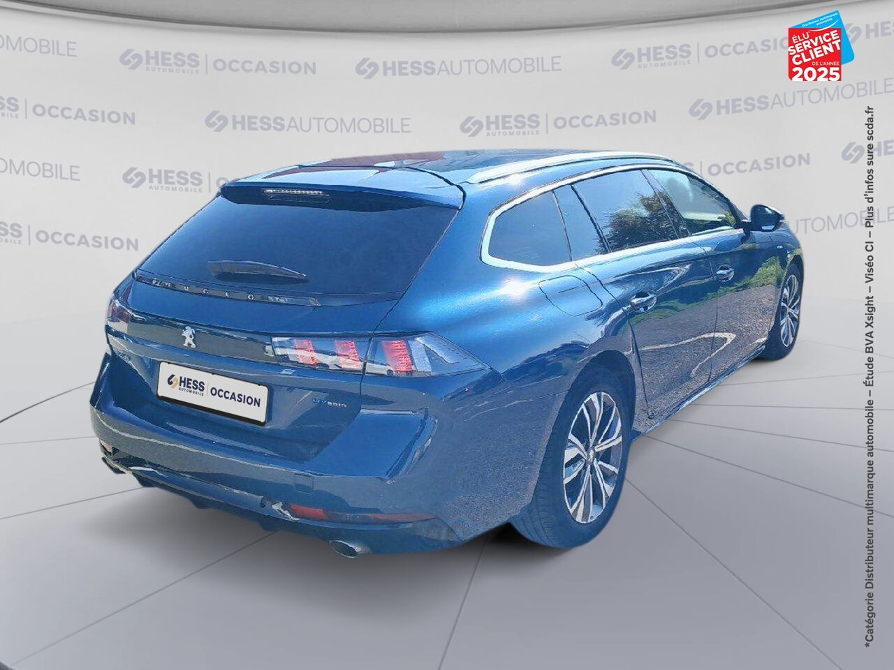Véhicule d'occasion PEUGEOT 508 SW HYBRID 225CH ALLURE PACK E-EAT8 chez Renault Saint-Louis