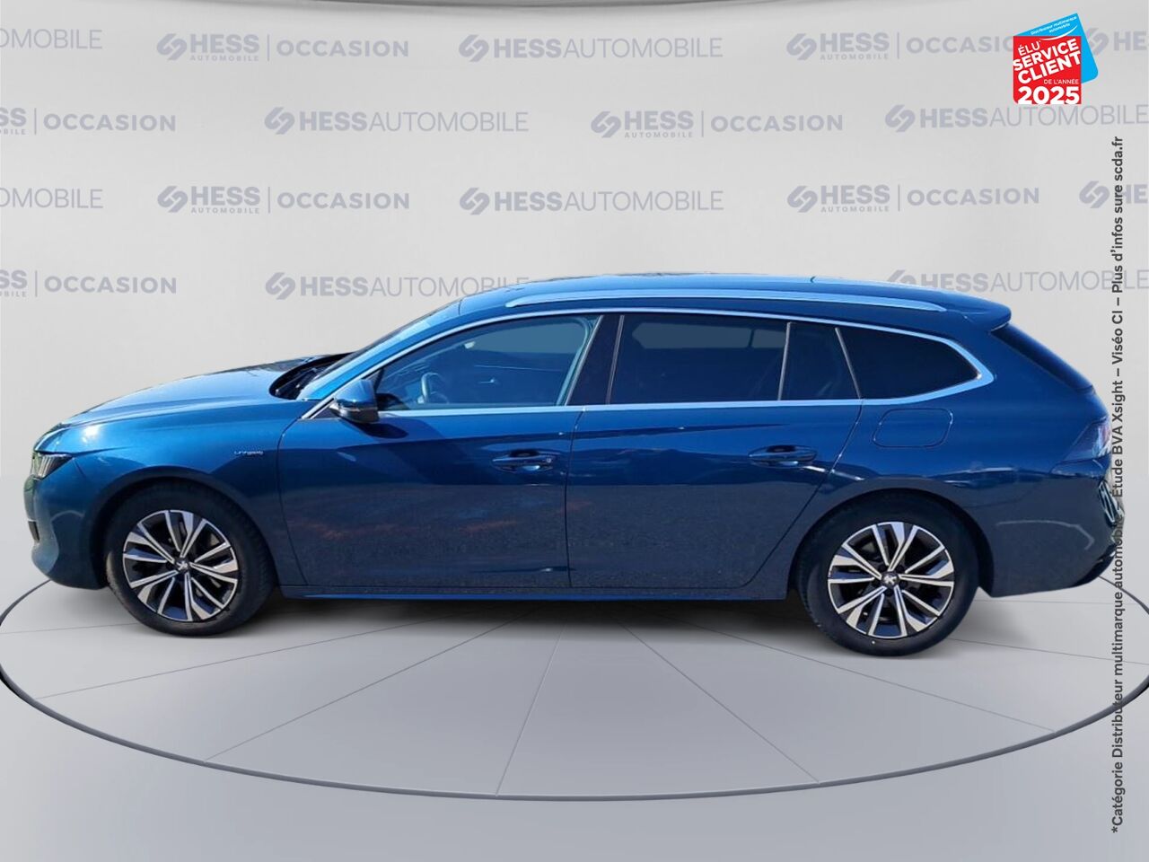 Véhicule d'occasion PEUGEOT 508 SW HYBRID 225CH ALLURE PACK E-EAT8 chez Renault Saint-Louis