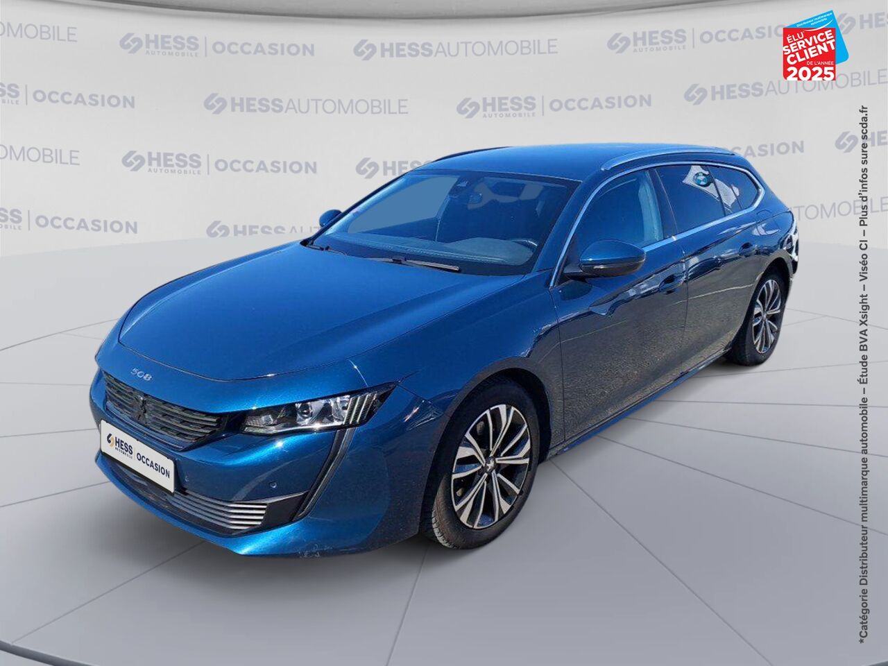 Véhicule d'occasion PEUGEOT 508 SW HYBRID 225CH ALLURE PACK E-EAT8 chez Renault Saint-Louis