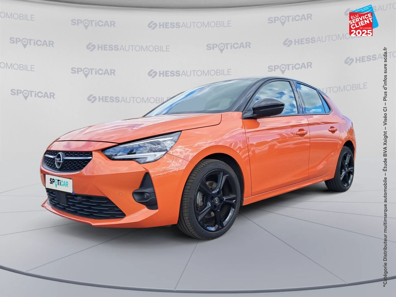 Véhicule d'occasion OPEL CORSA 1.2 TURBO 100CH GS LINE CAMERA CARPLAY chez Toyota Bar le Duc