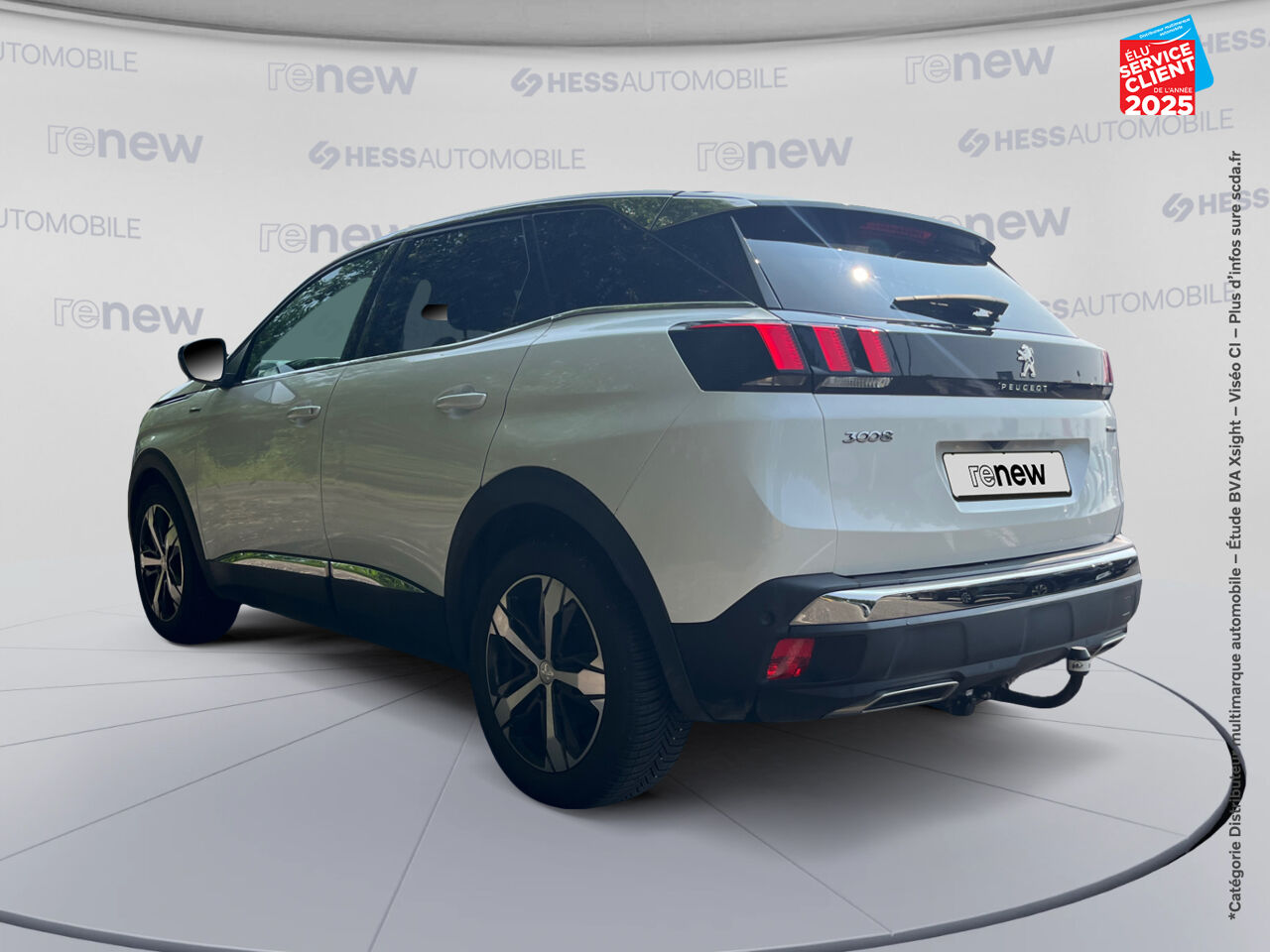 Véhicule d'occasion PEUGEOT 3008 1.2 PURETECH 130CH GT LINE SS chez Dacia Belfort