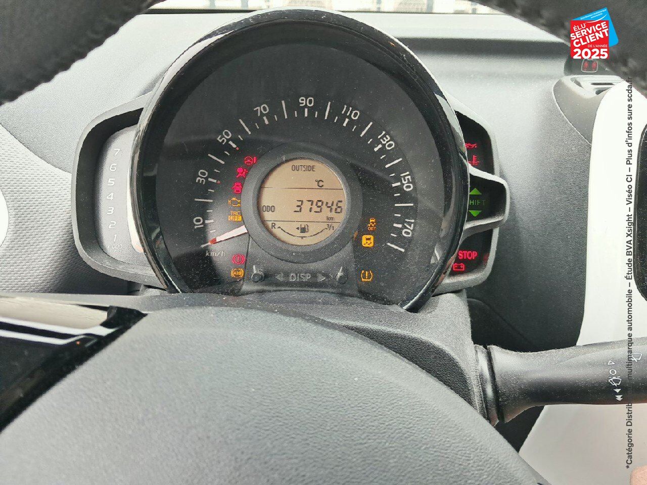 Véhicule d'occasion CITROEN C1 AIRSCAPE VTI 72 S/S SHINE 3P E6.D GPS chez Renault Colmar