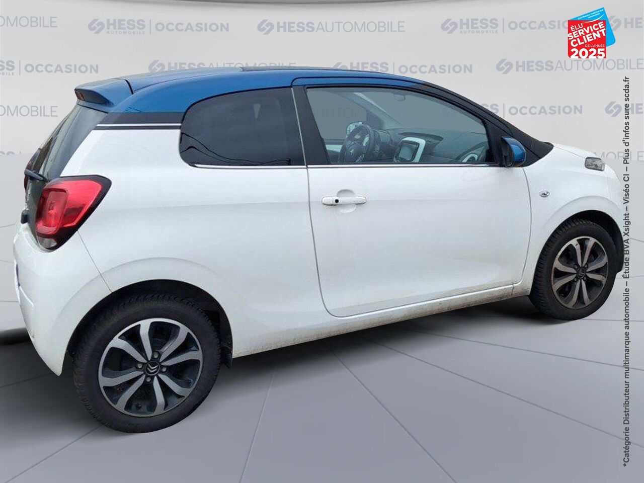 Véhicule d'occasion CITROEN C1 AIRSCAPE VTI 72 S/S SHINE 3P E6.D GPS chez Renault Colmar