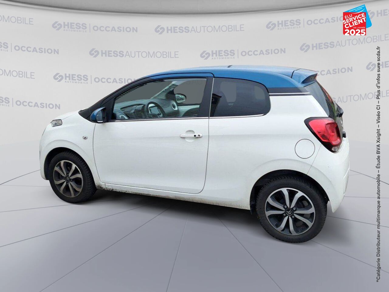Véhicule d'occasion CITROEN C1 AIRSCAPE VTI 72 S/S SHINE 3P E6.D GPS chez Renault Colmar