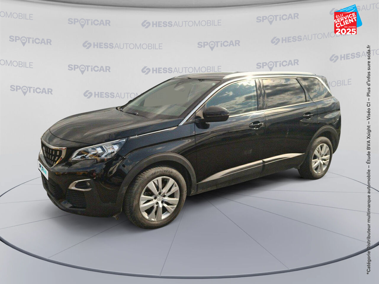 Véhicule d'occasion PEUGEOT 5008 1.5 BLUEHDI 130CH SS ACTIVE BUSINESS EAT8 chez Renault Saint-Louis