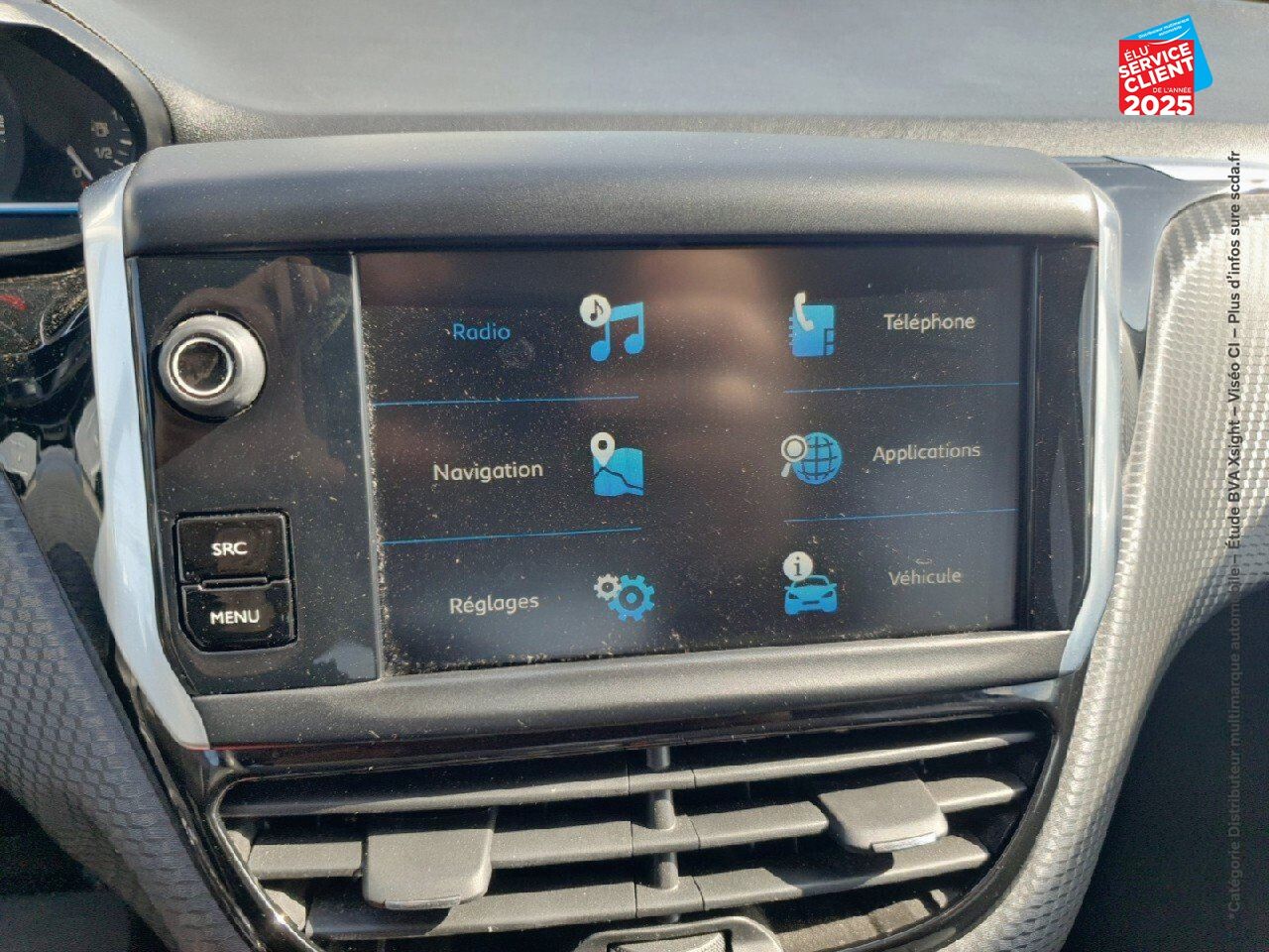 Véhicule d'occasion PEUGEOT 2008 1.2 PURETECH 110CH E6.C ALLURE S/S EAT6 GPS CAMERA chez Hyundai Chalons