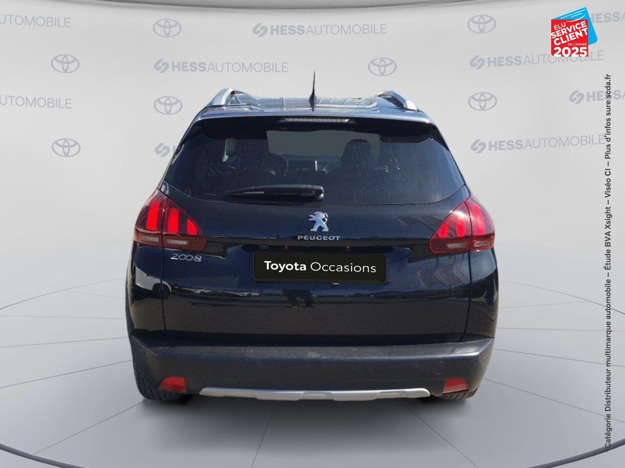 Véhicule d'occasion PEUGEOT 2008 1.2 PURETECH 110CH E6.C ALLURE S/S EAT6 GPS CAMERA chez Hyundai Chalons