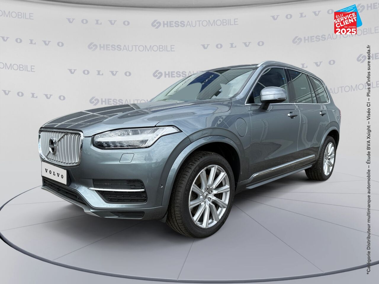Véhicule d'occasion VOLVO XC90 T8 TWIN ENGINE 320 + 87CH INSCRIPTION LUXE GEARTRONIC 7 PLACES chez Renault Saint-Louis