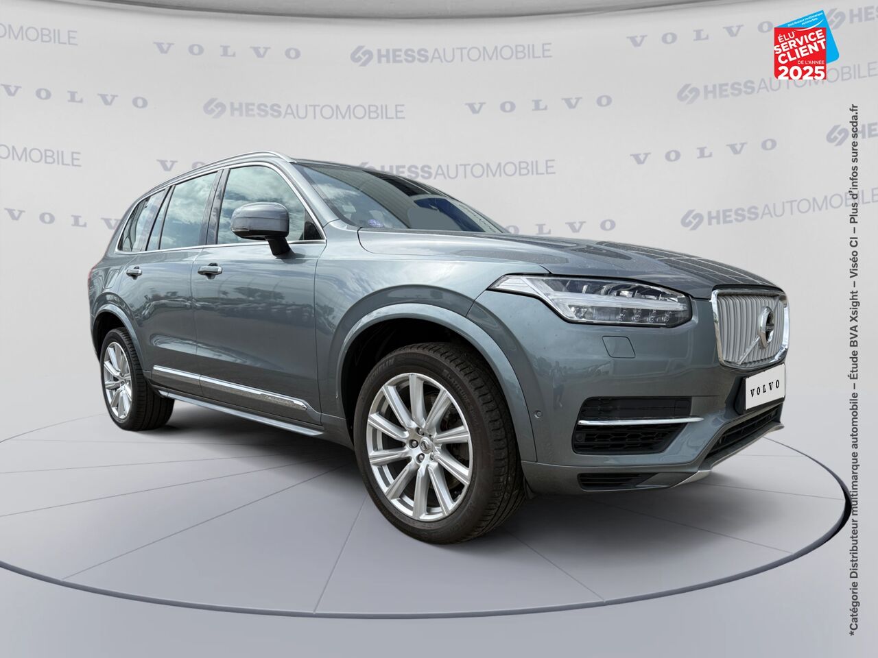 Véhicule d'occasion VOLVO XC90 T8 TWIN ENGINE 320 + 87CH INSCRIPTION LUXE GEARTRONIC 7 PLACES chez Renault Saint-Louis