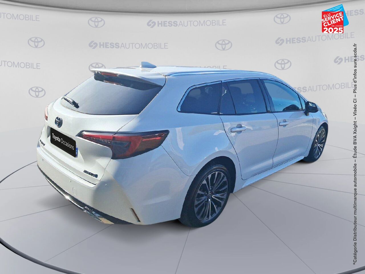 Véhicule d'occasion TOYOTA COROLLA TOURING SPT 1.8 140CH DESIGN MY23 SIEGES CHAUF CAMERA chez Toyota Metz