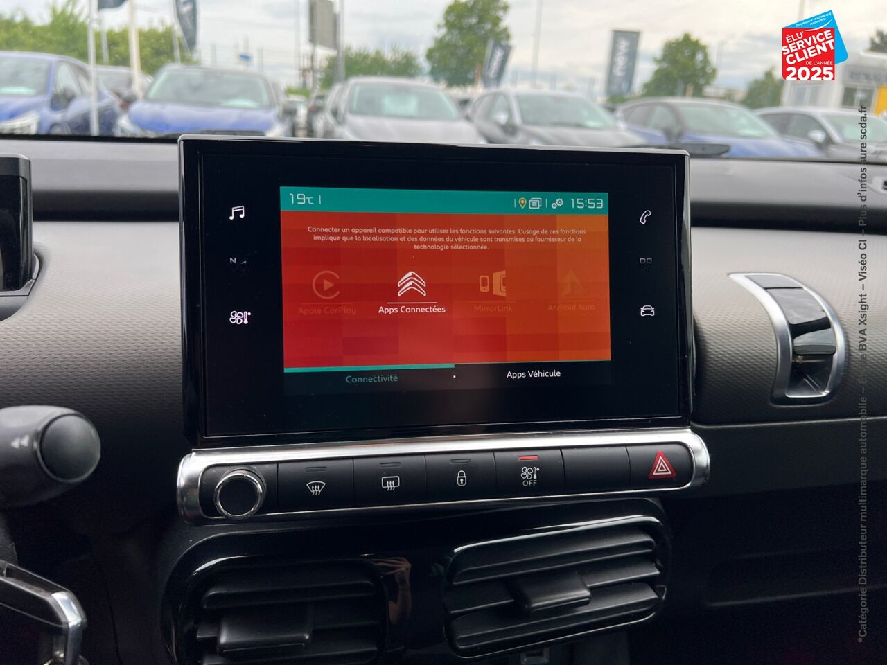 Véhicule d'occasion CITROEN C4 CACTUS PURETECH 110CH S/S FEEL E6.D-TEMP chez Peugeot Hirson