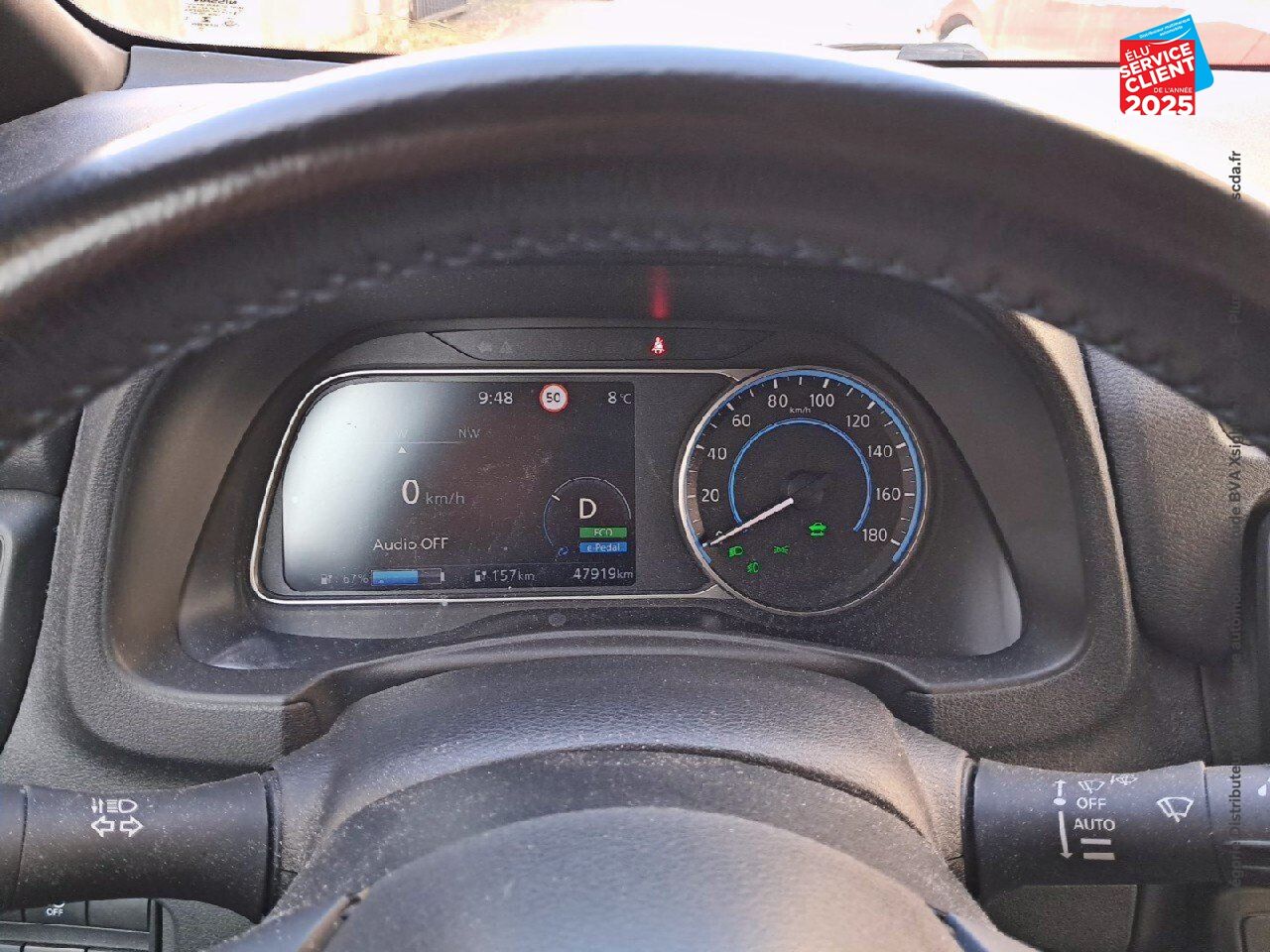 Véhicule d'occasion NISSAN LEAF 150CH 40KWH 10EME ANNIVERSAIRE 21 chez Hyundai Chalons