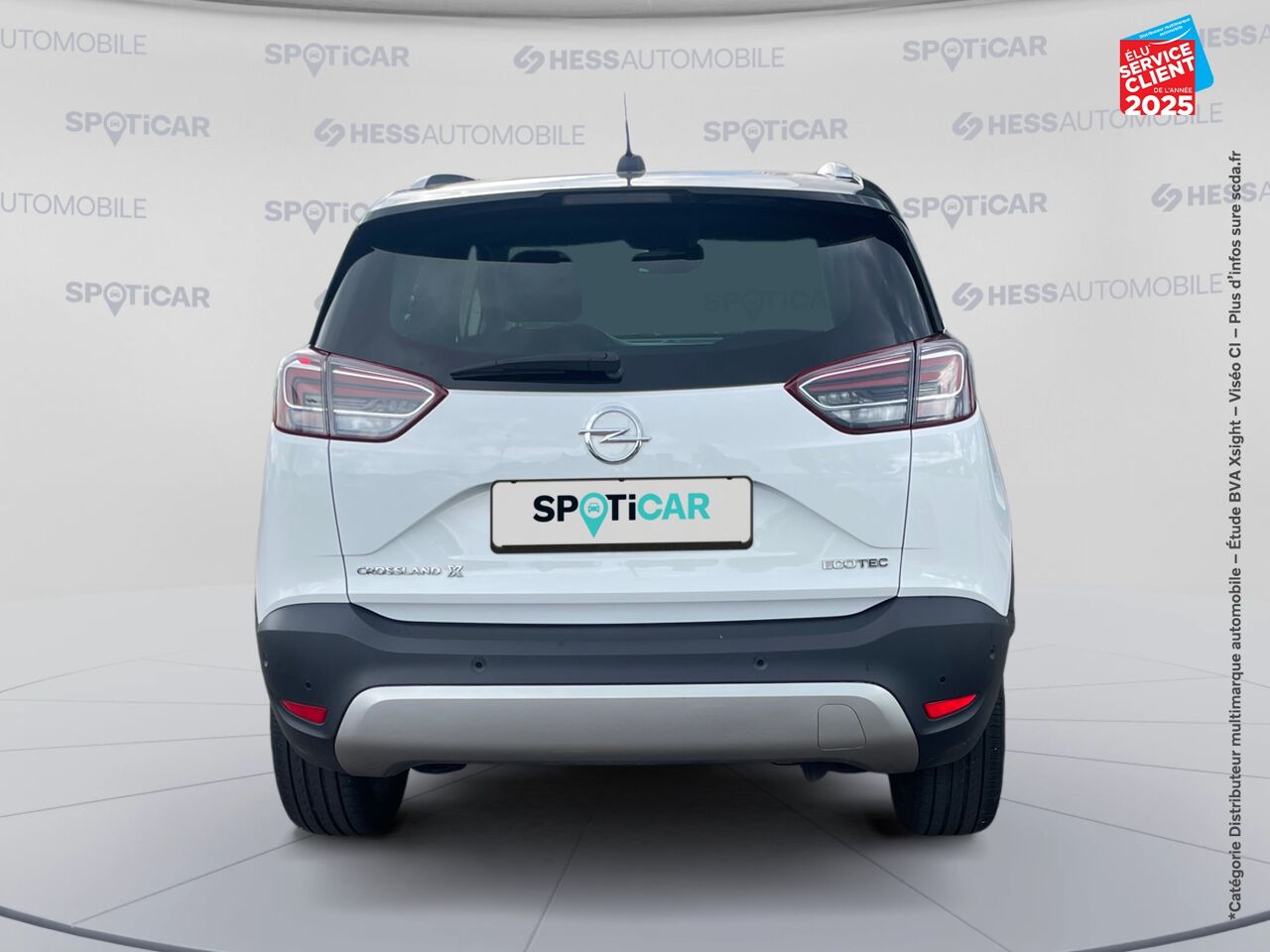 Véhicule d'occasion OPEL CROSSLAND X 1.2 TURBO 110CH DESIGN EDITION EURO 6D-T GPS CAMERA CARPLAY chez Renault Colmar