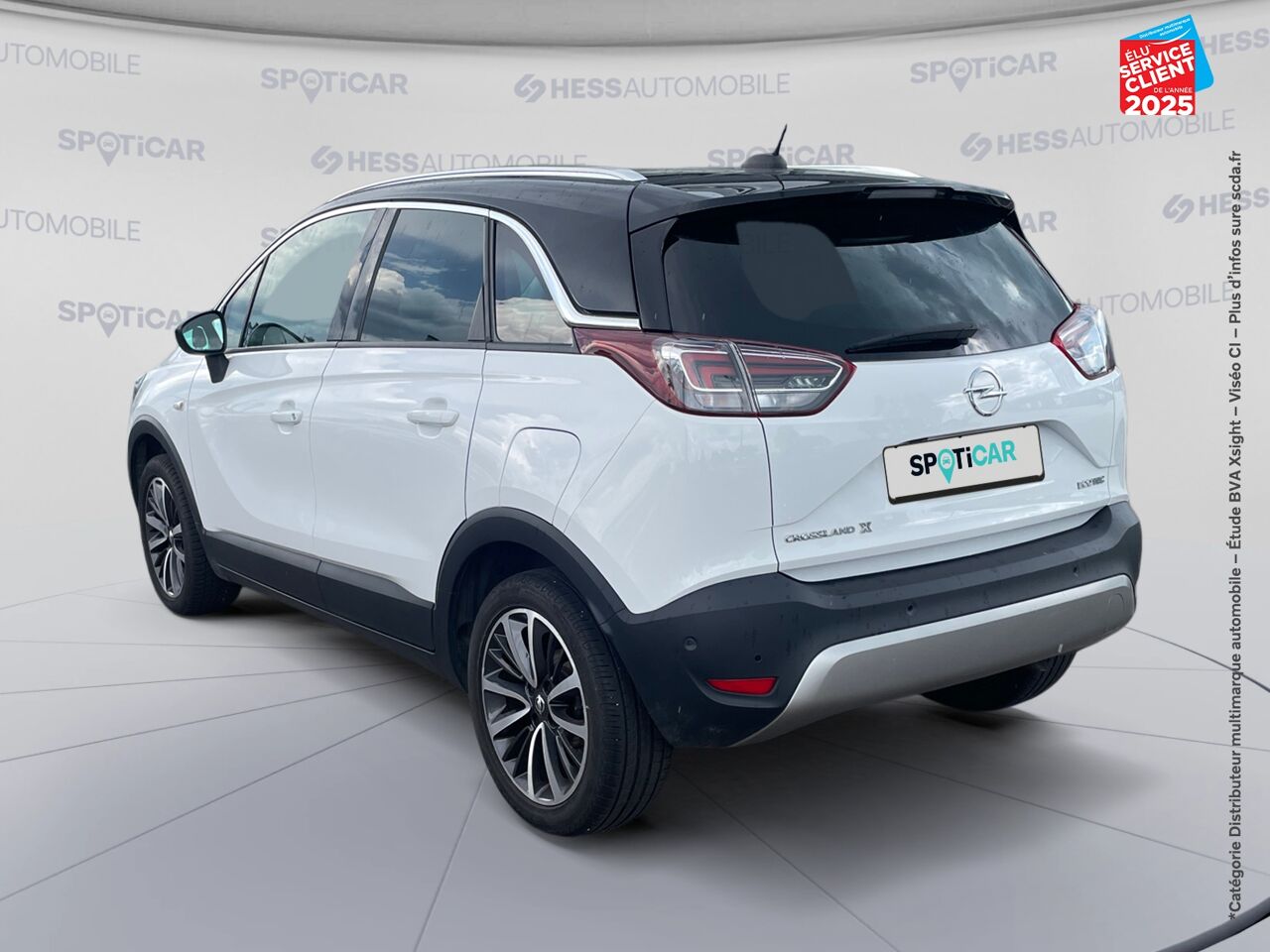 Véhicule d'occasion OPEL CROSSLAND X 1.2 TURBO 110CH DESIGN EDITION EURO 6D-T GPS CAMERA CARPLAY chez Renault Colmar