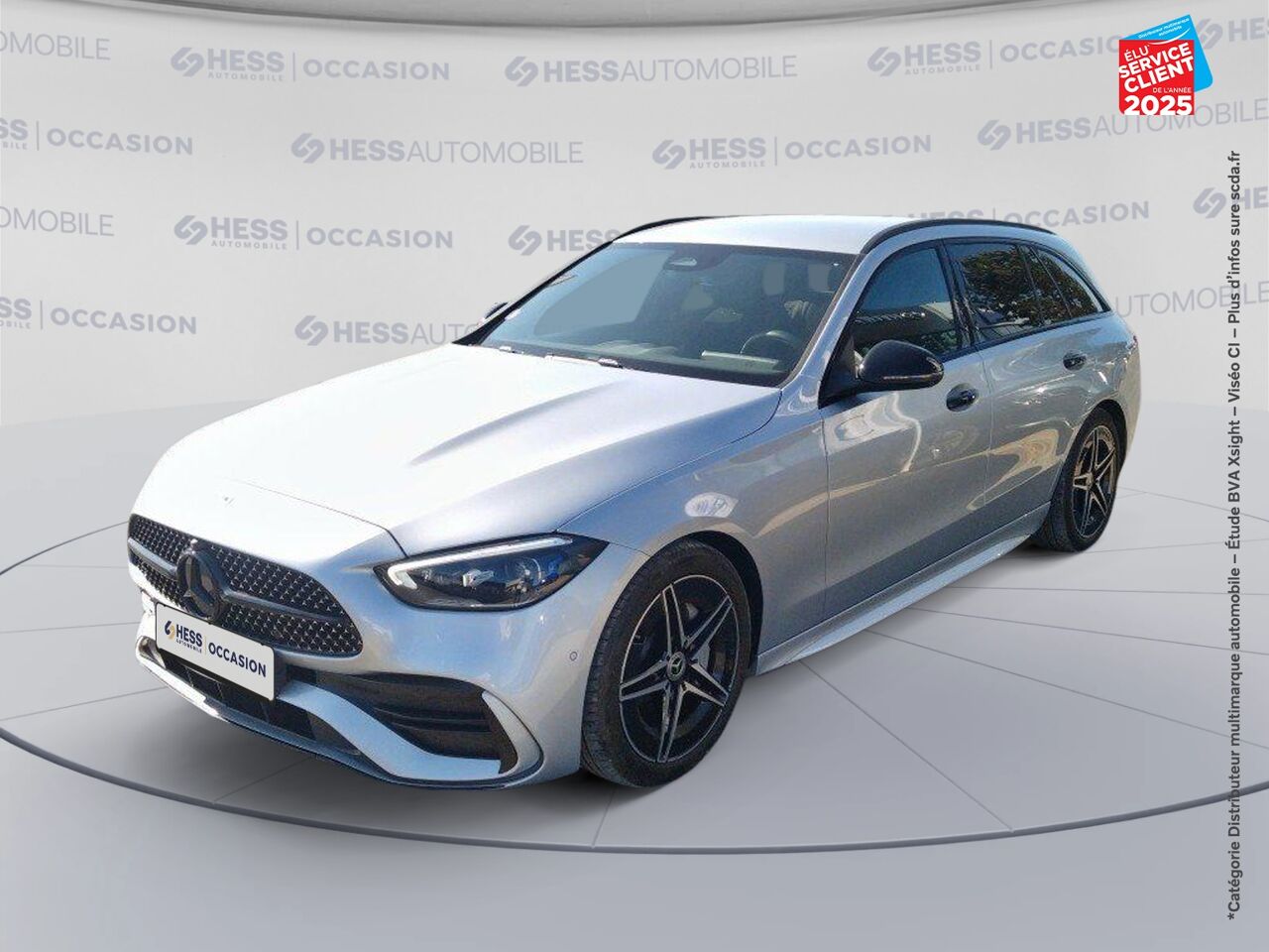 Véhicule d'occasion MERCEDES-BENZ CLASSE C BREAK 200 204CH AMG LINE chez Renault Sélestat