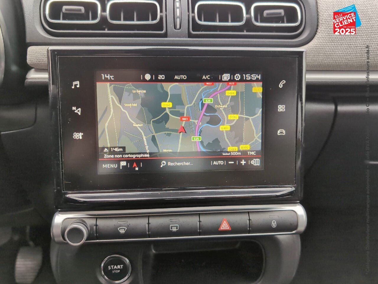 Véhicule d'occasion CITROEN C3 PURETECH 82CH SHINE GPS CAMERA CARPLAY chez Toyota Thionville