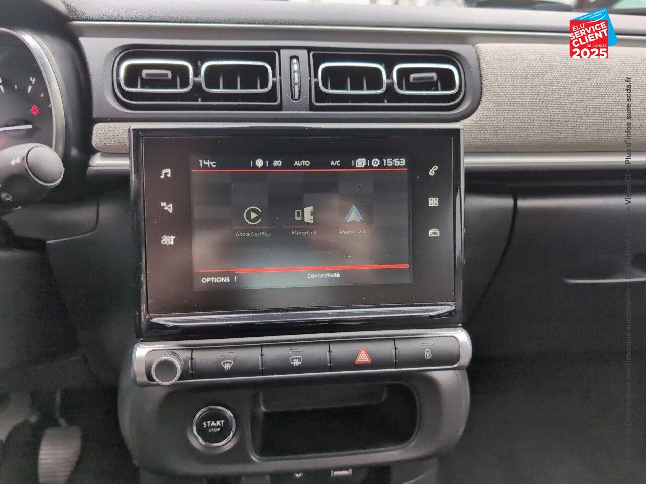Véhicule d'occasion CITROEN C3 PURETECH 82CH SHINE GPS CAMERA CARPLAY chez Toyota Thionville
