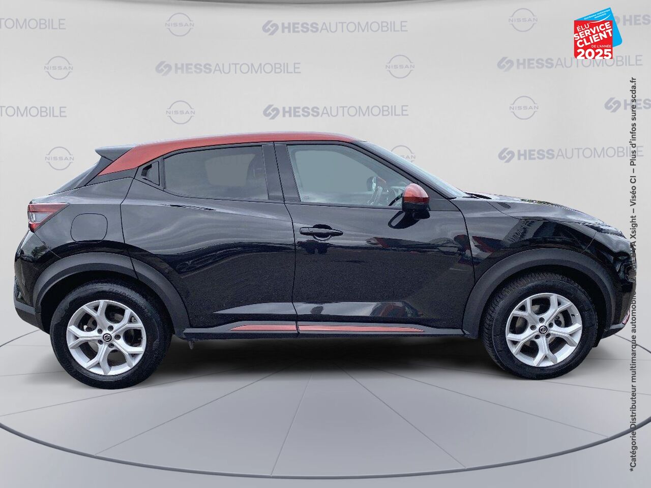 Véhicule d'occasion NISSAN JUKE 1.0 DIG-T 114CH N-DESIGN DCT 2021 chez Opel Bar le Duc