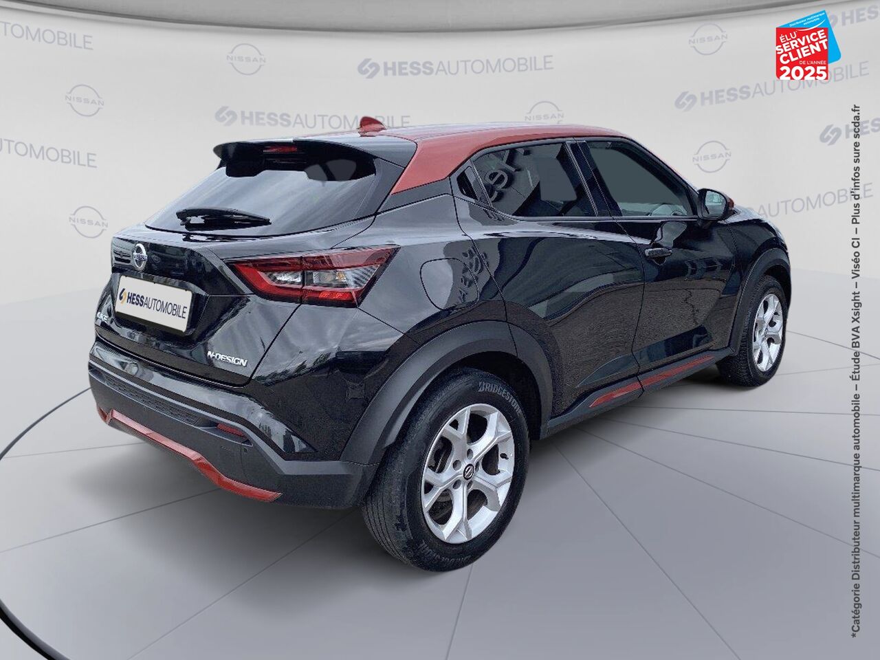 Véhicule d'occasion NISSAN JUKE 1.0 DIG-T 114CH N-DESIGN DCT 2021 chez Opel Bar le Duc