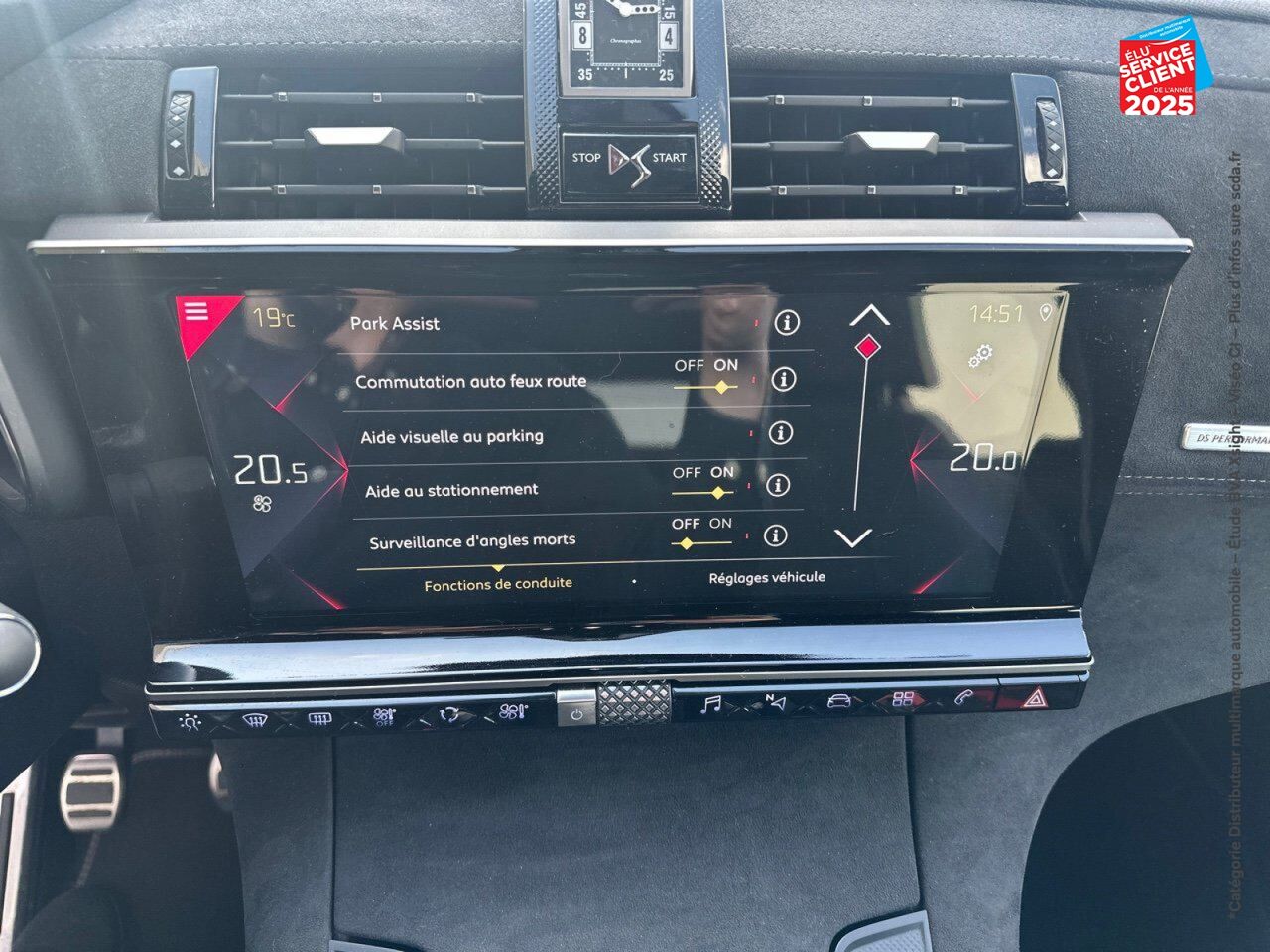Véhicule d'occasion DS DS 7 CROSSBACK BLUEHDI 130CH PERFORMANCE LINE + 102G GPS CARPLAY chez Toyota Thionville