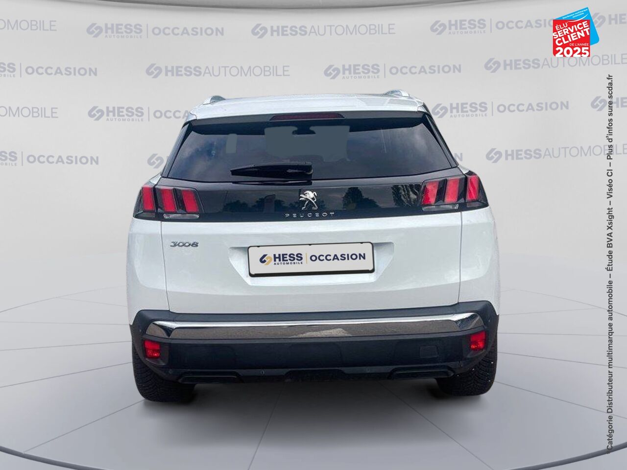 Véhicule d'occasion PEUGEOT 3008 1.6 PURETECH 180CH E6.C ALLURE SS EAT8 chez Renault Saint-Louis
