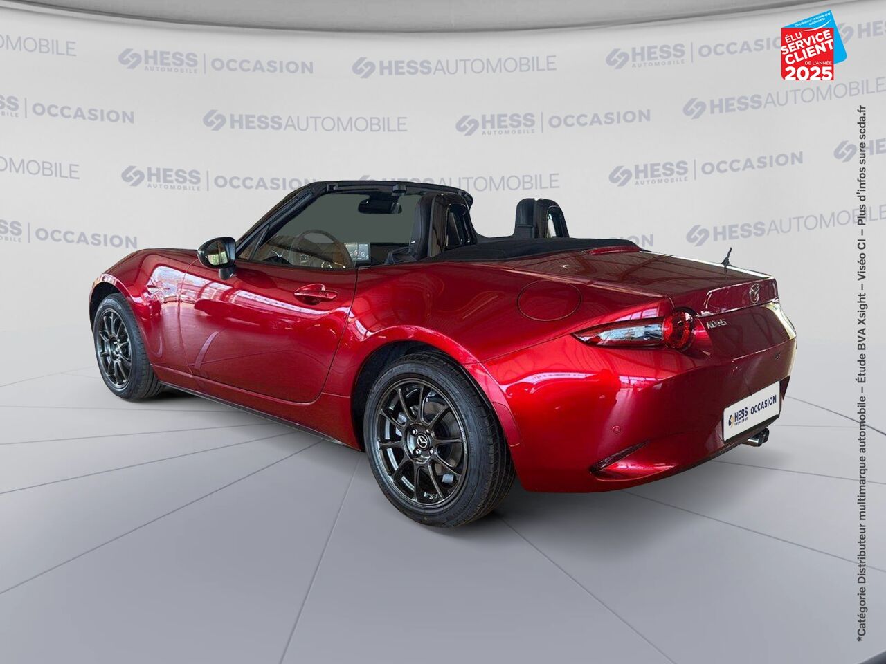 Véhicule d'occasion MAZDA MX-5 1.5 SKYACTIV-G 132CH HOMURA SANS BSM 2023 SIEGES CHAUF GPS CAMERA chez Toyota Sarreguemines