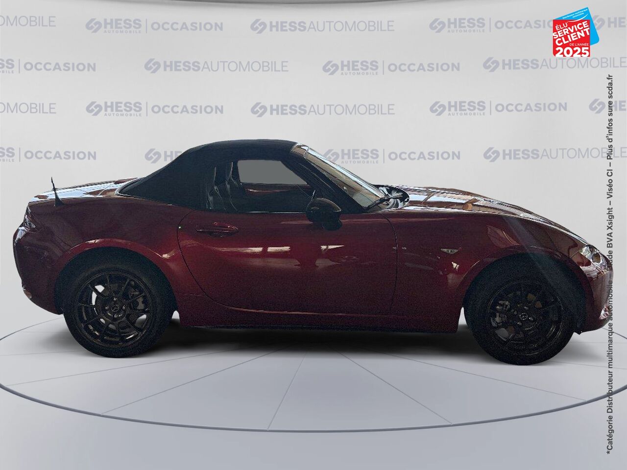 Véhicule d'occasion MAZDA MX-5 1.5 SKYACTIV-G 132CH HOMURA SANS BSM 2023 SIEGES CHAUF GPS CAMERA chez Toyota Sarreguemines