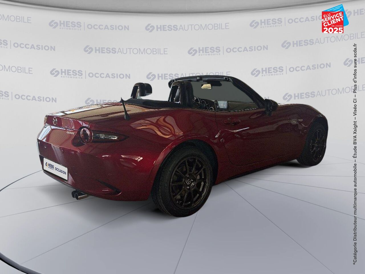 Véhicule d'occasion MAZDA MX-5 1.5 SKYACTIV-G 132CH HOMURA SANS BSM 2023 SIEGES CHAUF GPS CAMERA chez Toyota Sarreguemines