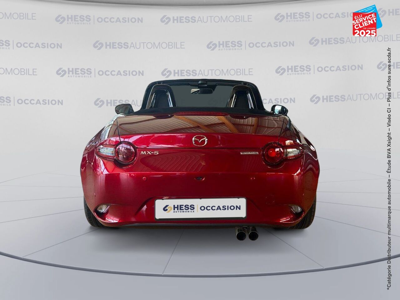 Véhicule d'occasion MAZDA MX-5 1.5 SKYACTIV-G 132CH HOMURA SANS BSM 2023 SIEGES CHAUF GPS CAMERA chez Toyota Sarreguemines