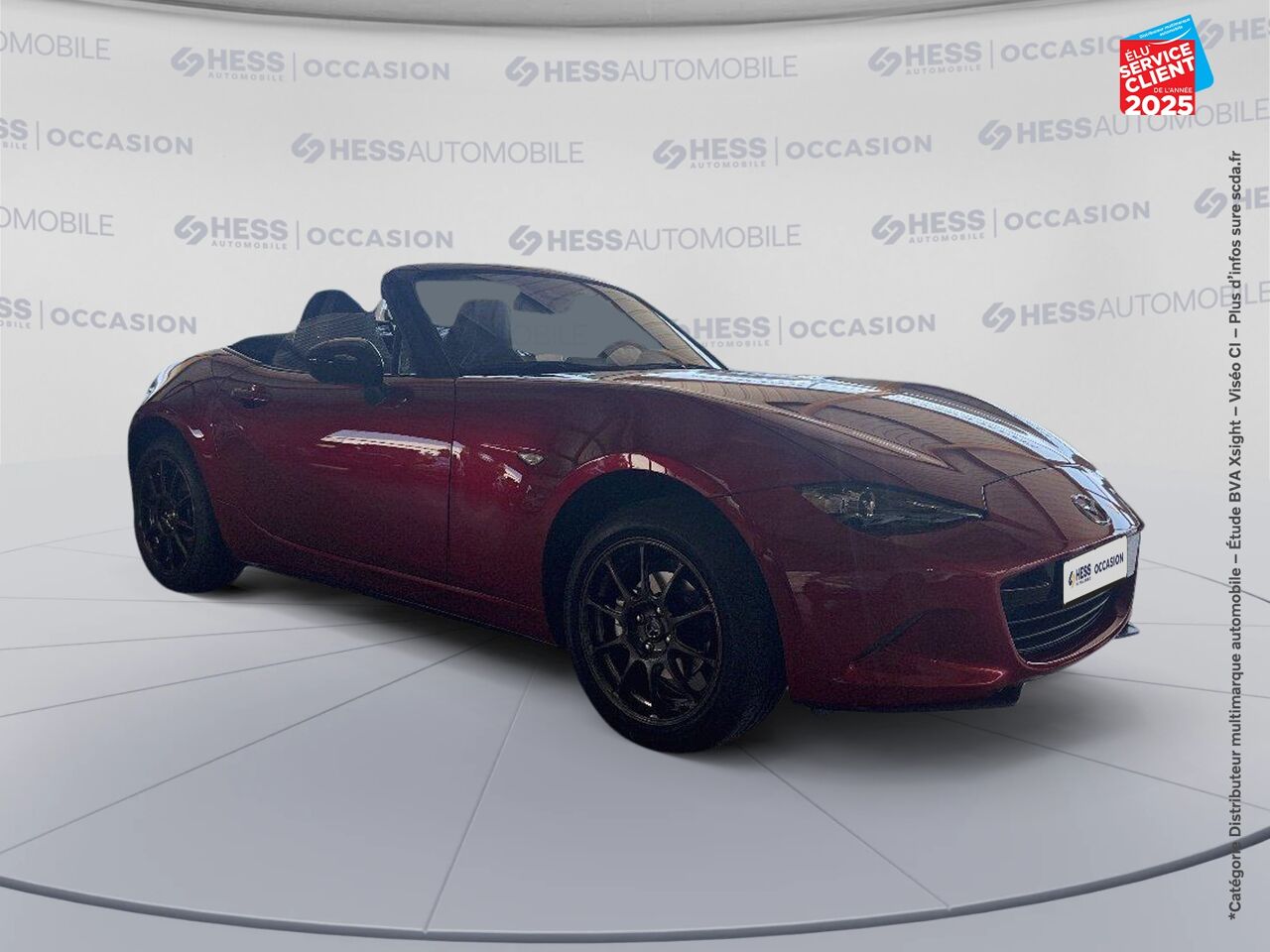 Véhicule d'occasion MAZDA MX-5 1.5 SKYACTIV-G 132CH HOMURA SANS BSM 2023 SIEGES CHAUF GPS CAMERA chez Toyota Sarreguemines