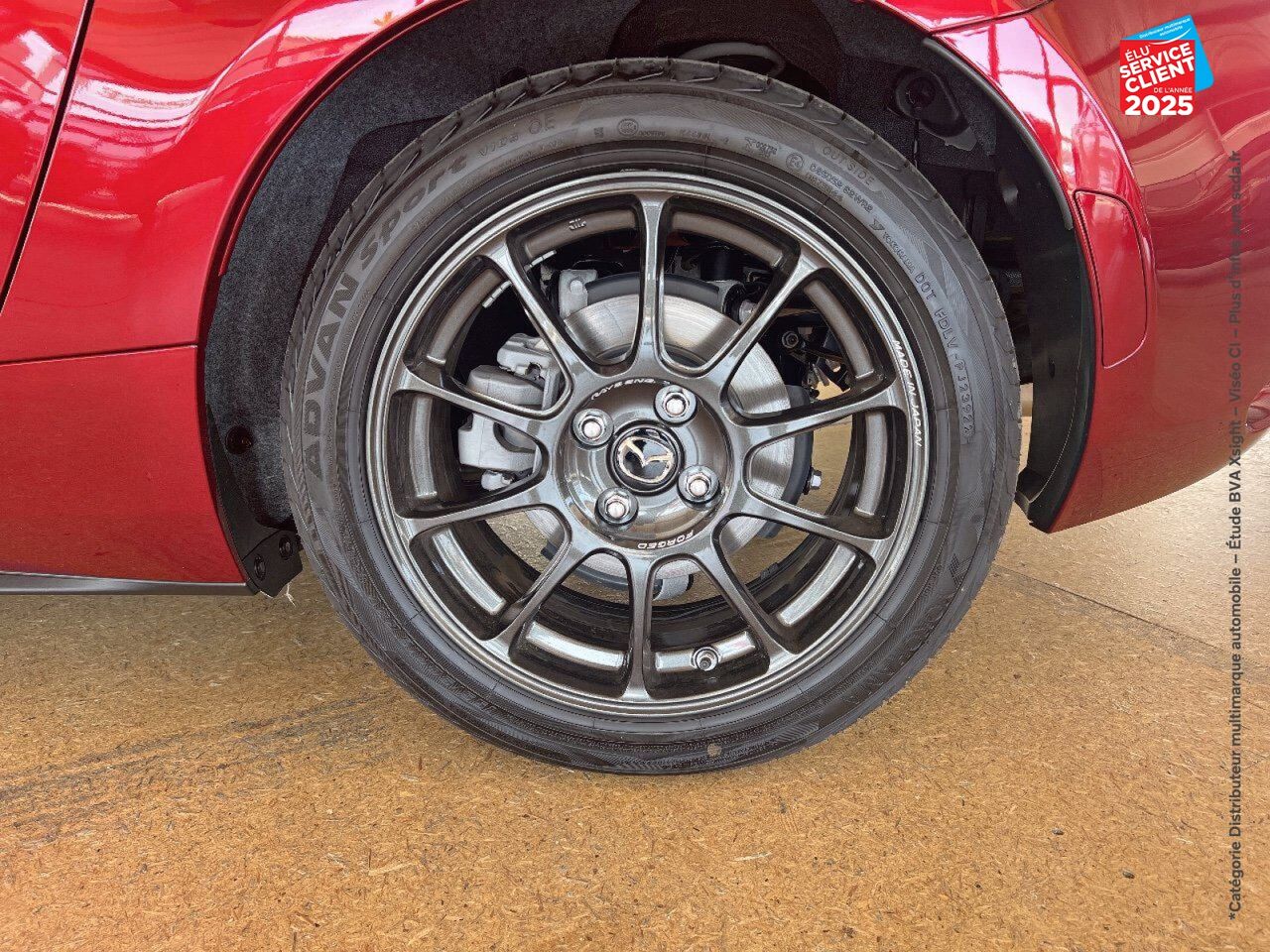 Véhicule d'occasion MAZDA MX-5 1.5 SKYACTIV-G 132CH HOMURA SANS BSM 2023 SIEGES CHAUF GPS CAMERA chez Toyota Sarreguemines