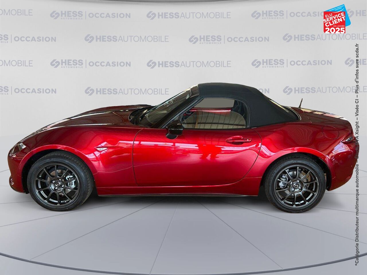 Véhicule d'occasion MAZDA MX-5 1.5 SKYACTIV-G 132CH HOMURA SANS BSM 2023 SIEGES CHAUF GPS CAMERA chez Toyota Sarreguemines