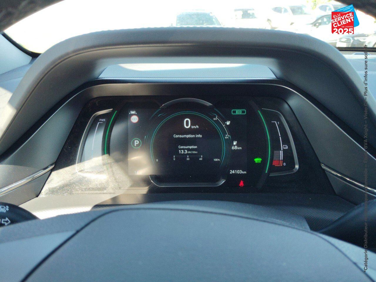 Véhicule d'occasion HYUNDAI IONIQ ELECTRIC 136CH CREATIVE 2CV SIEGES CHAUF GPS CAMERA CARPLAY chez Hyundai Chalons