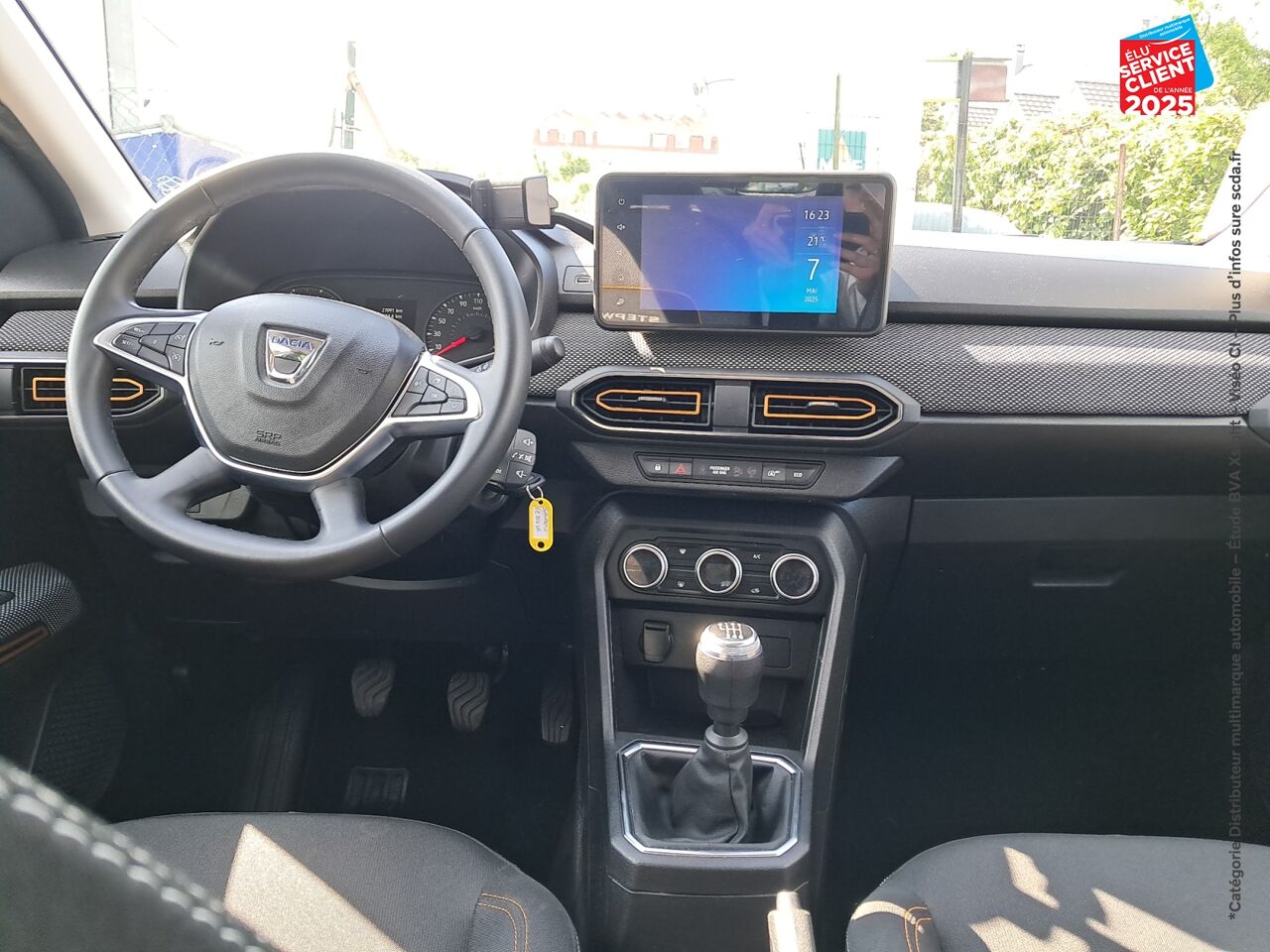 Véhicule d'occasion DACIA SANDERO 1.0 ECO-G 100CH STEPWAY CONFORT -22 chez Toyota Thionville