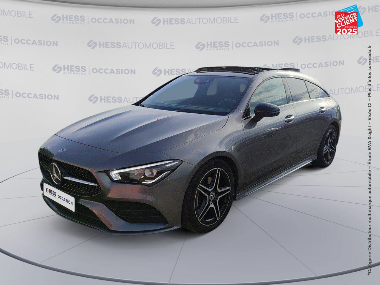 Véhicule d'occasion MERCEDES-BENZ CLA SHOOTING BRAKE 180 D 116CH AMG LINE 7G-DCT chez BMW Belfort