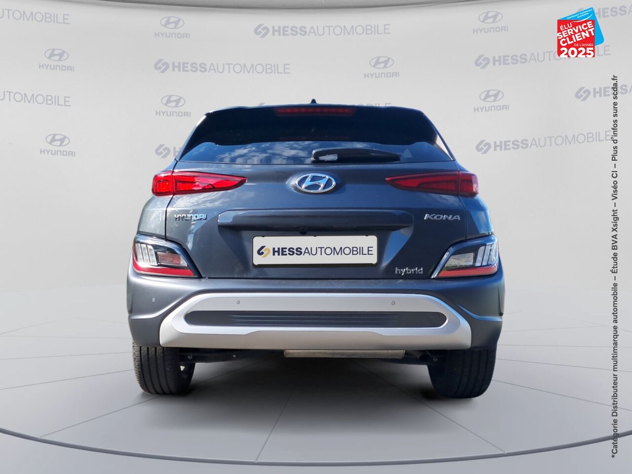 Véhicule d'occasion HYUNDAI KONA 1.6 GDI 141 CH HYBRID CREATIVE DCT-6 CAMERA HUD chez Toyota Sarreguemines