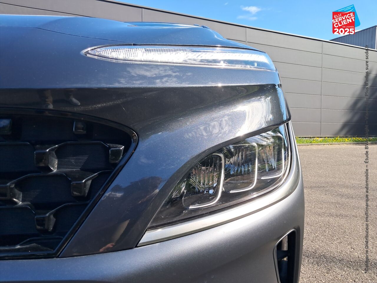 Véhicule d'occasion HYUNDAI KONA 1.6 GDI 141 CH HYBRID CREATIVE DCT-6 CAMERA HUD chez Toyota Sarreguemines
