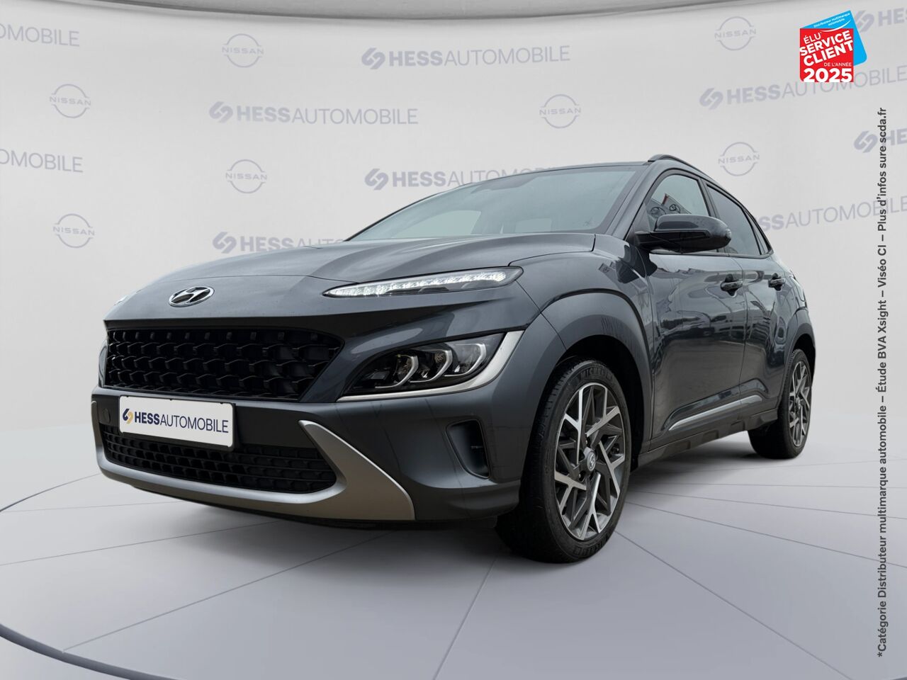 Véhicule d'occasion HYUNDAI KONA 1.6 GDI HYBRID 141CH CREATIVE DCT-6 EURO6D-T EVAP chez Hyundai Chalons