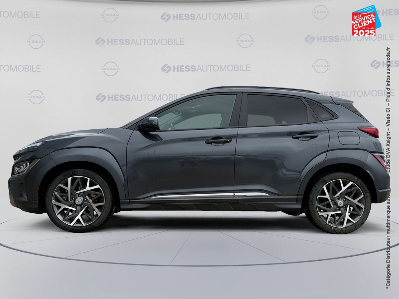 Véhicule d'occasion HYUNDAI KONA 1.6 GDI HYBRID 141CH CREATIVE DCT-6 EURO6D-T EVAP chez Hyundai Chalons