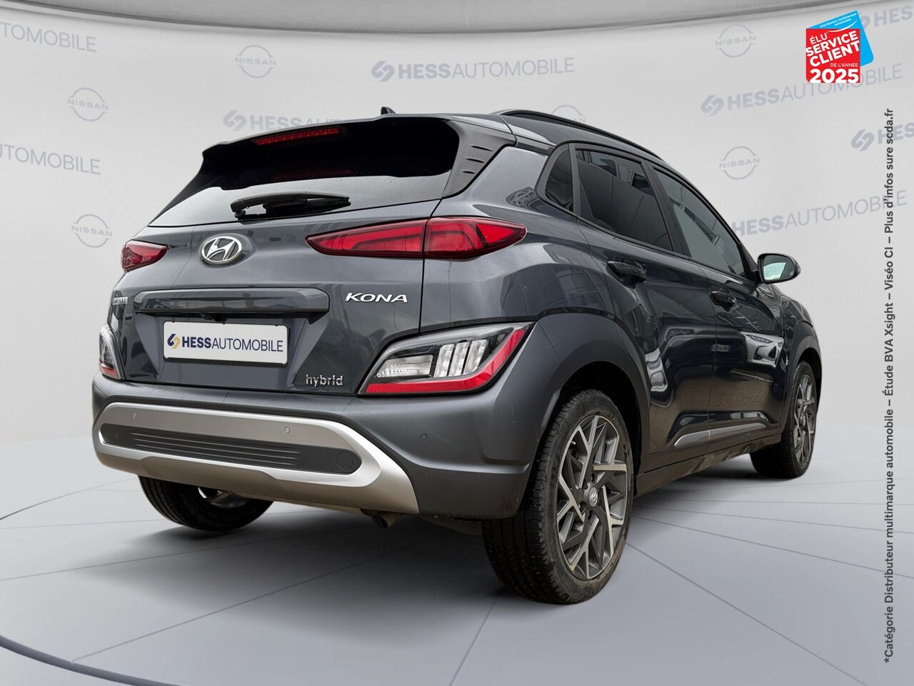 Véhicule d'occasion HYUNDAI KONA 1.6 GDI HYBRID 141CH CREATIVE DCT-6 EURO6D-T EVAP chez Hyundai Chalons