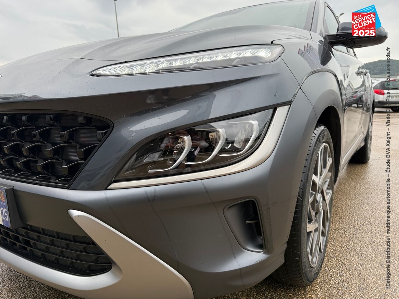 Véhicule d'occasion HYUNDAI KONA 1.6 GDI HYBRID 141CH CREATIVE DCT-6 EURO6D-T EVAP chez Hyundai Chalons