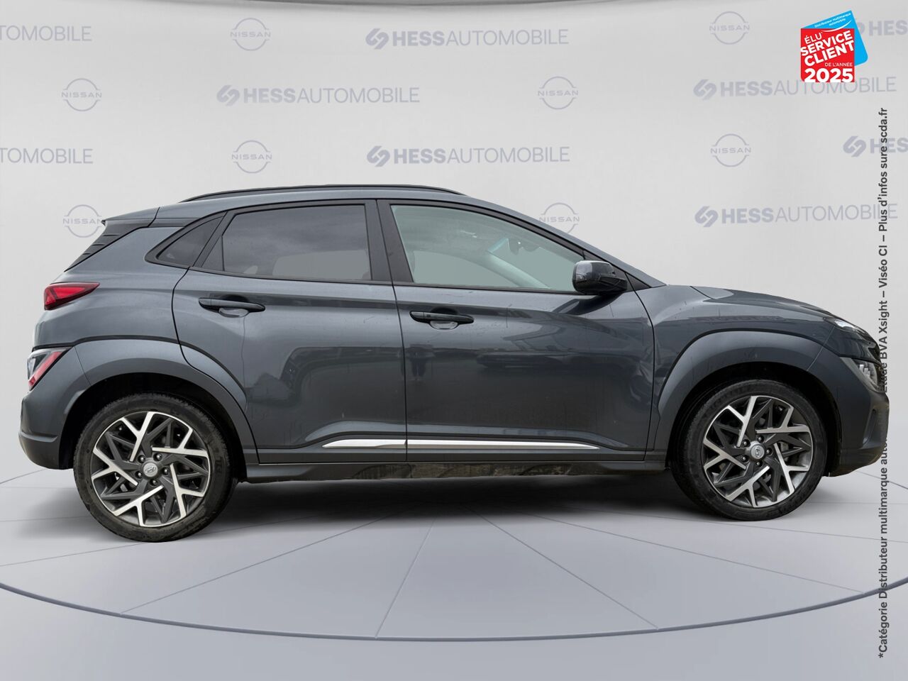 Véhicule d'occasion HYUNDAI KONA 1.6 GDI HYBRID 141CH CREATIVE DCT-6 EURO6D-T EVAP chez Hyundai Chalons