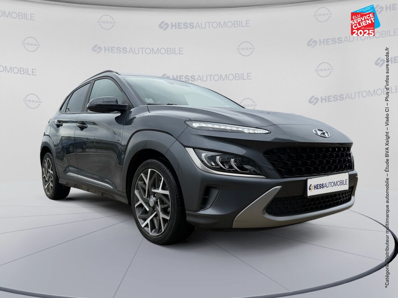 Véhicule d'occasion HYUNDAI KONA 1.6 GDI HYBRID 141CH CREATIVE DCT-6 EURO6D-T EVAP chez Hyundai Chalons