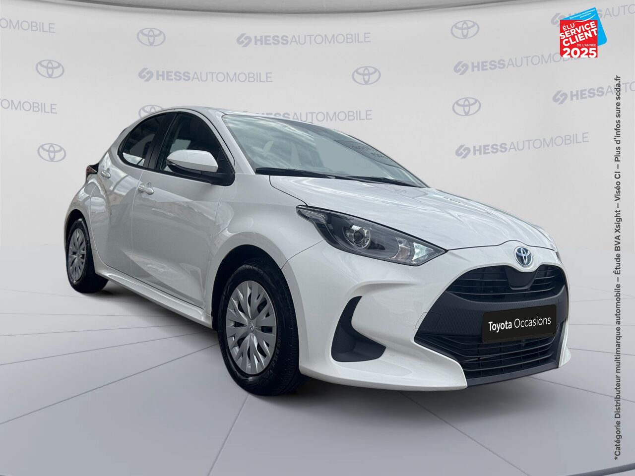 Véhicule d'occasion TOYOTA YARIS 116H DYNAMIC 5P MY22 CAMERA chez Renault Sélestat