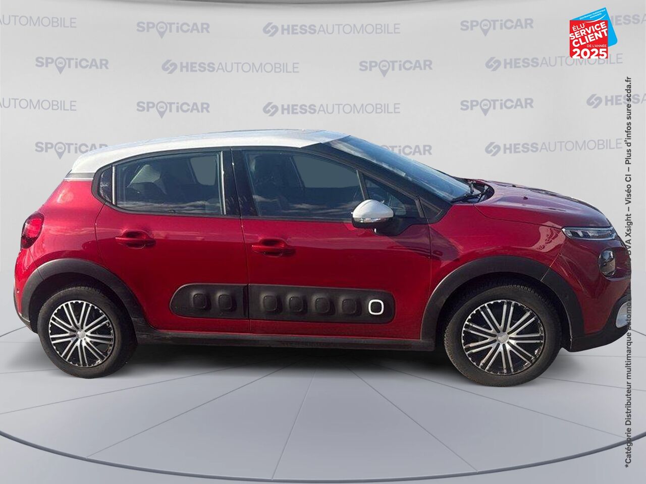 Véhicule d'occasion CITROEN C3 1.2 PURETECH 110CH SS SHINE PACK EAT6 chez Renault Belfort