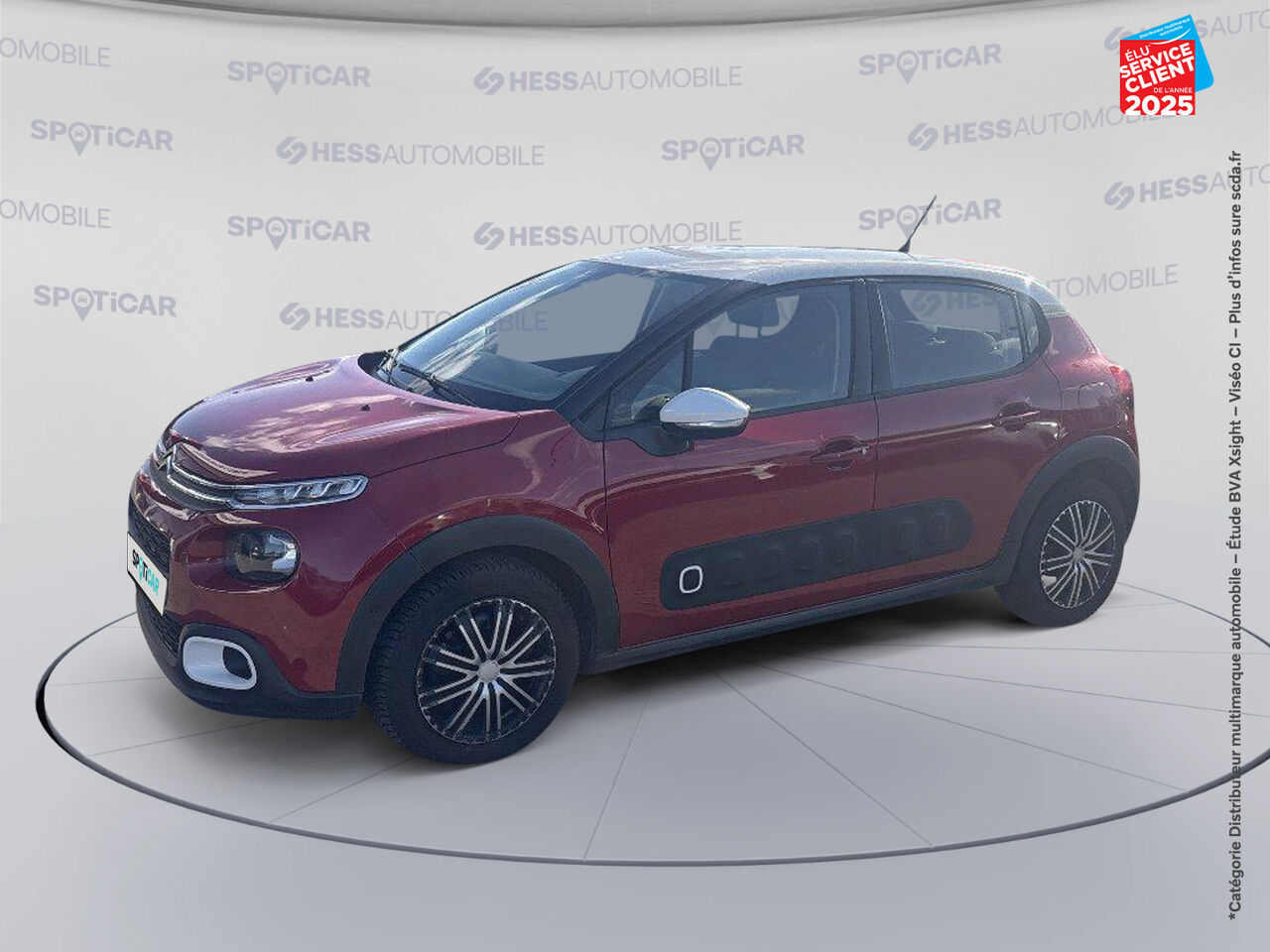 Véhicule d'occasion CITROEN C3 1.2 PURETECH 110CH SS SHINE PACK EAT6 chez Renault Belfort