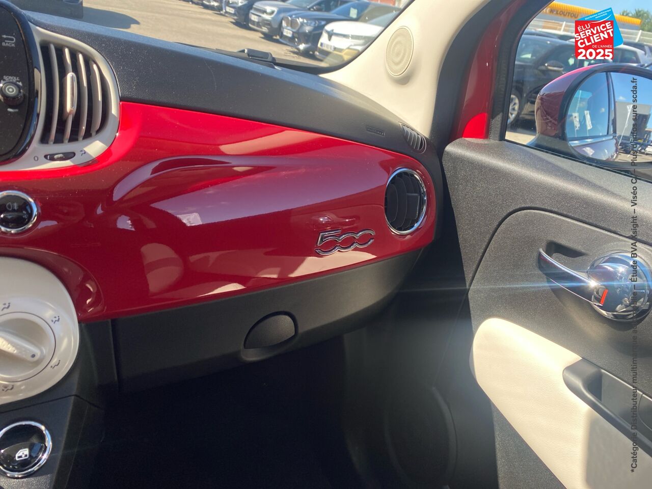 Véhicule d'occasion FIAT 500 1.0 70CH BSG SS DOLCEVITA chez BMW Dole