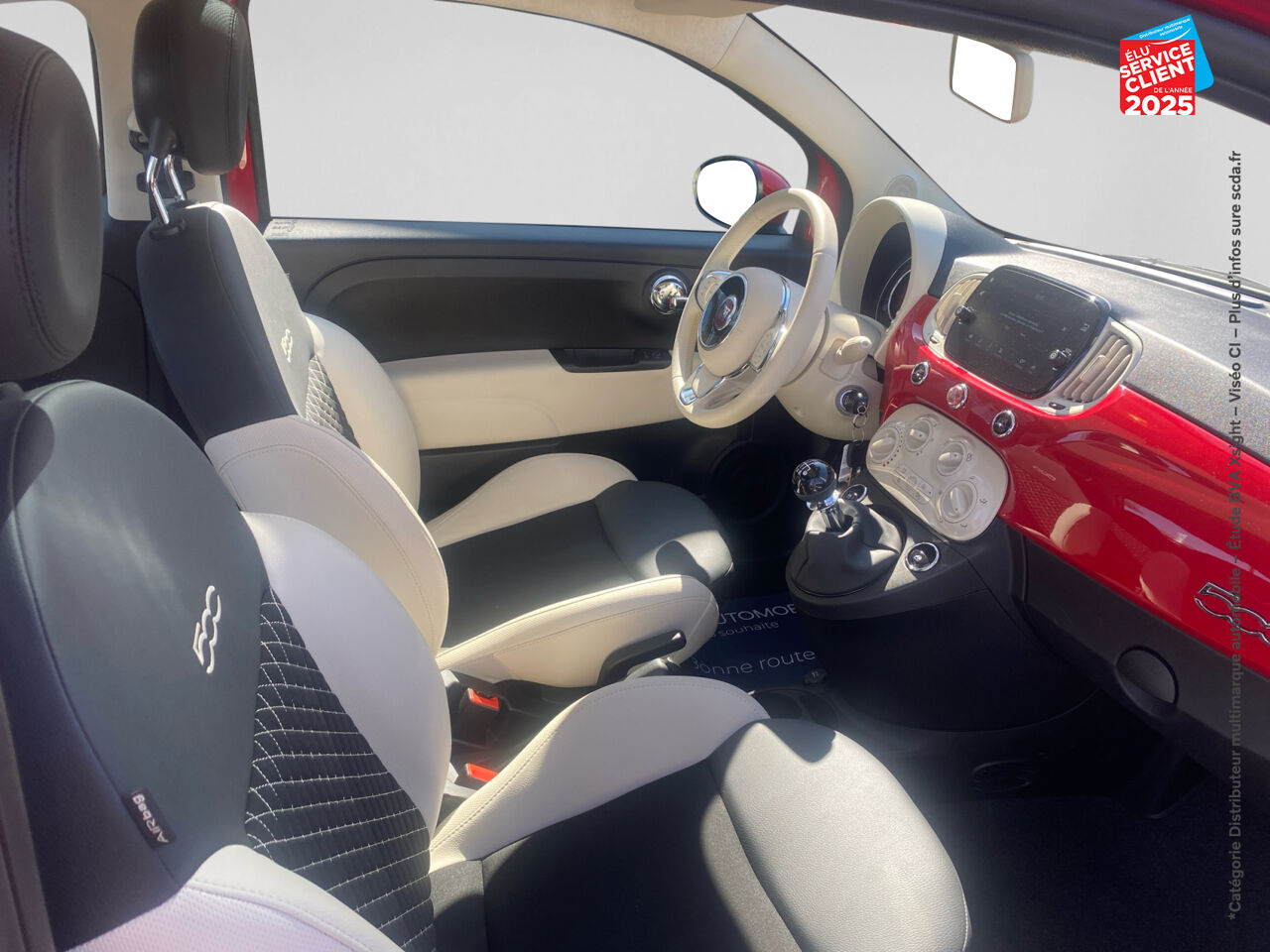 Véhicule d'occasion FIAT 500 1.0 70CH BSG SS DOLCEVITA chez BMW Dole