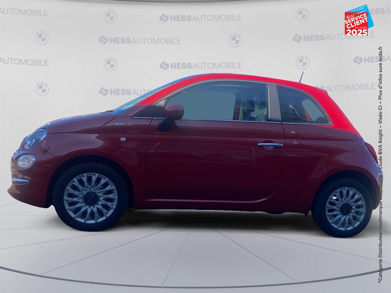 Véhicule d'occasion FIAT 500 1.0 70CH BSG SS DOLCEVITA chez BMW Dole